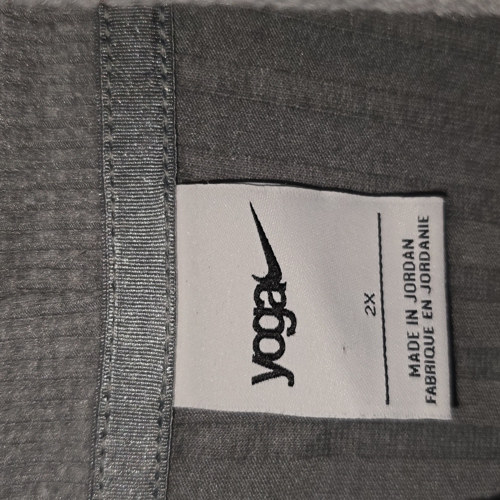 Nike Yoga Luxe Gray Ribbed Cover-Up Long Sleeve Womens Size 2x - Picture 5 of 10